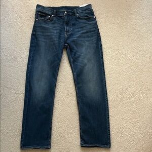 Calvin Klein Dark Blue Straight Jeans